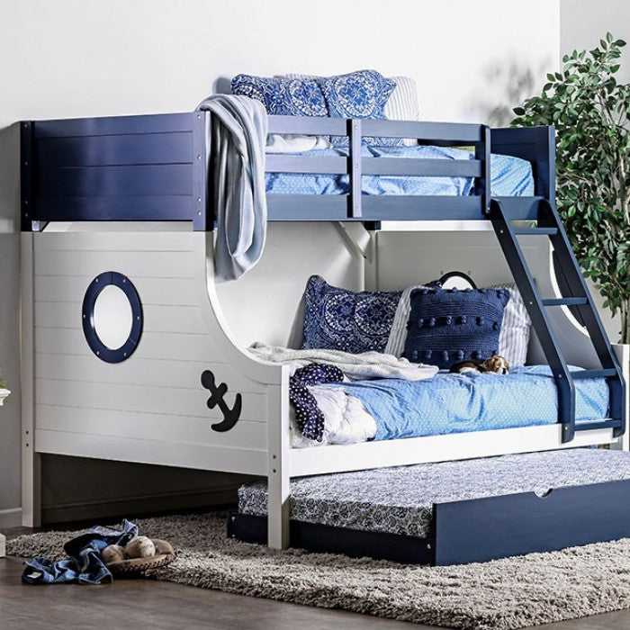 Nautia Sailor Bunk Bed (Blue/White)
