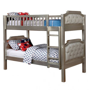 Beatrice Twin Bunk Bed (Champagne)