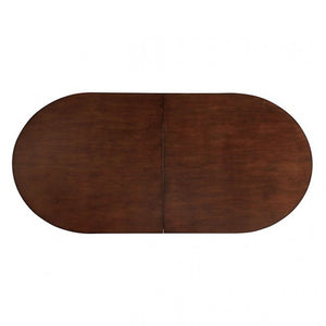 Melina Transitional Game/Dining Table (Brown/Cherry)