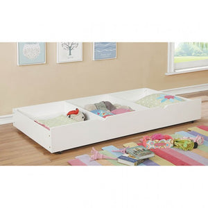 Cassie Twin Bunk Bed (White)