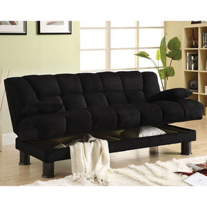 Bonifa Futon Sofa Bed (Black)