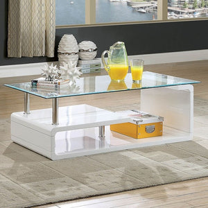 Torkel Living Room Table Collection (White)