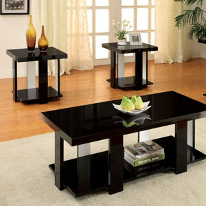 Lakoti 3-PCS Table Set (Black)