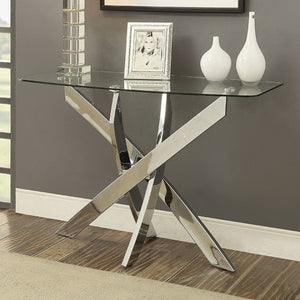 Laila Living Room Table Collection (Chrome)