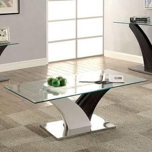 Sloane Living Room Table Collection (White/Gray)
