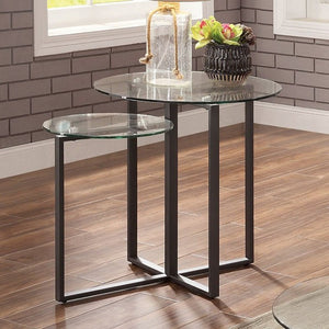 Keely Living Room Table Collection (Grey)