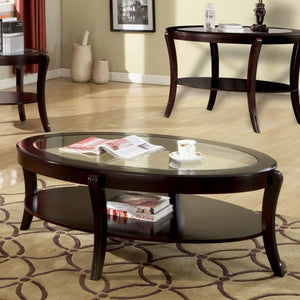 Finley Living Room Table Collection (Espresso)