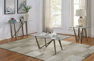 Wohlen Living Room Table Collection (Champagne)