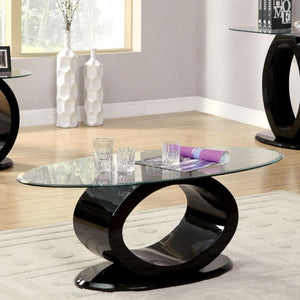 Lodia Living Room Table Collection (Black)