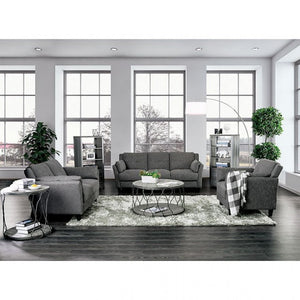 Yazmin Living Room Set (Grey)