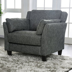 Yazmin Living Room Set (Grey)
