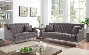 Franceschi Living Room Set (Grey)