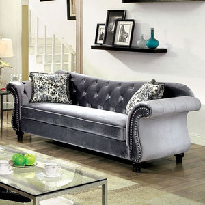Jolanda Living Room Set (Grey)