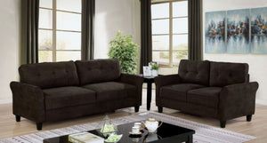 Alissa Living Room Set ( Brown)