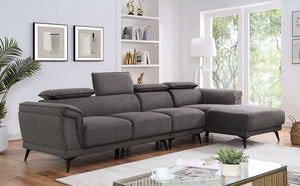 Napanee Contemporary Sectional (Grey)