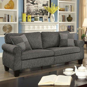 Rhian Living Room Set (Grey)