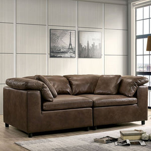 Tamera Living Room Collection (Brown)