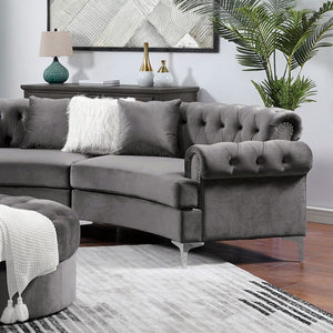 Sophronia Contemporary Sectional (Grey)