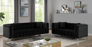 Thalassa Living Room Set (Black)