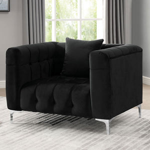 Thalassa Living Room Set (Black)
