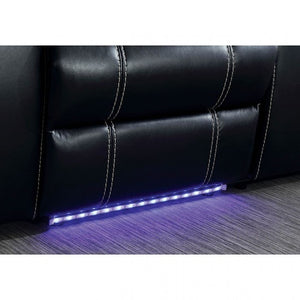 Sirius Living Room Power Motion set with LED Lights (Black)