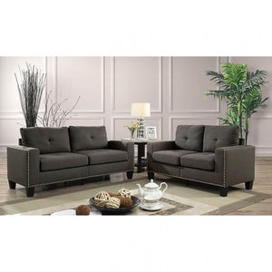 Attwell Living Room Set (Grey)