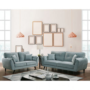 Phillipa Living Room Set (Teal)