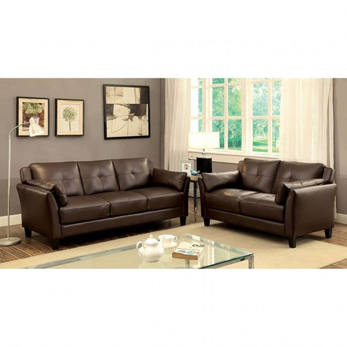 Pierre Living Room Set (Brown)