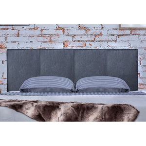 Winn Park Contemporary Bed (Grey)