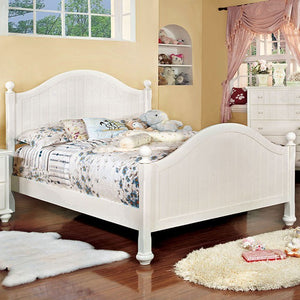 Cape Cod Cottage-style Queen Bed (White)