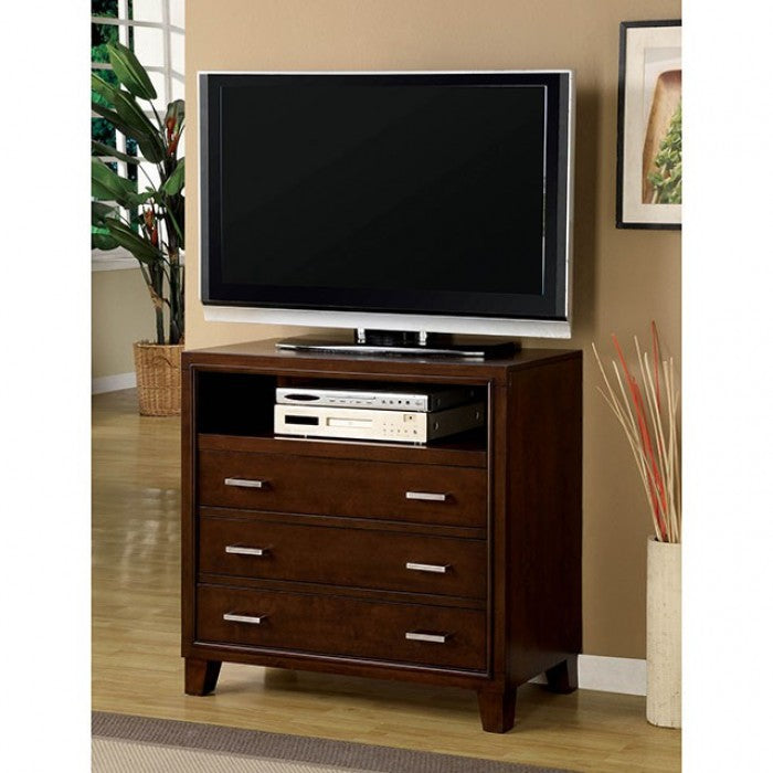 Enrico TV Stand (Brown Cherry)