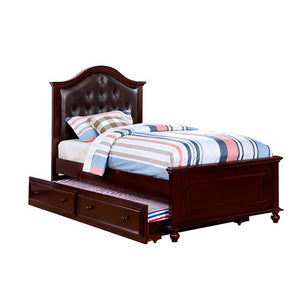 Olivia Traditional Bed (Dark Walnut)