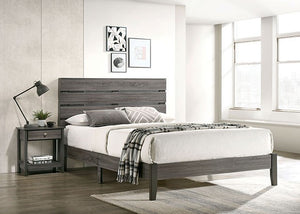 Flagstaff Rustic-style Bed (Grey)