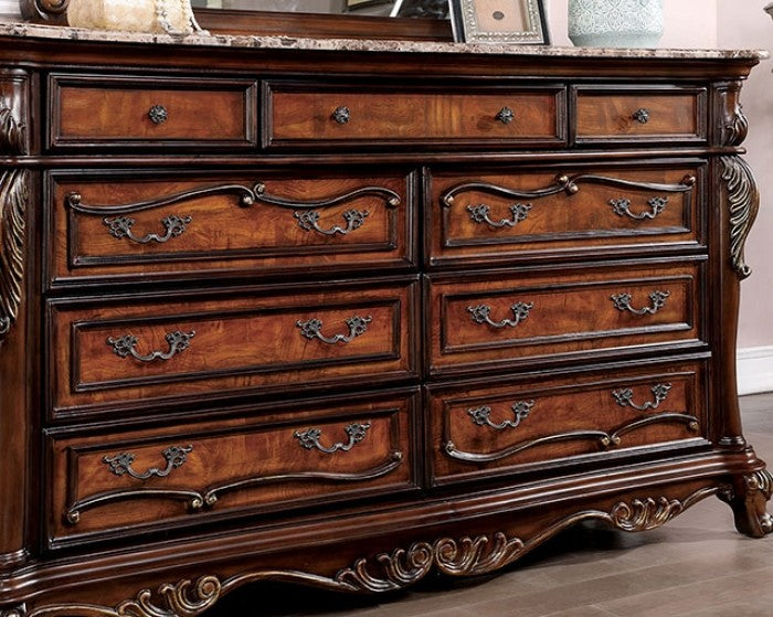 Rosewood Traditional Dresser(Antique Dark Oak) Rosewood Traditional Dresser(Antique Dark Oak)