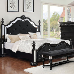 Azha Glamorous Bed (Black)