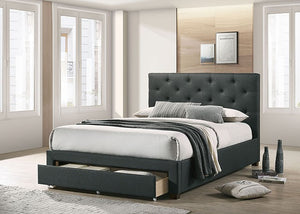 Sybella Transitional Bed (Dark Grey)