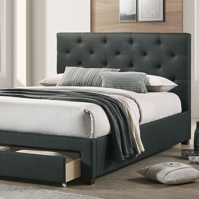 Sybella Transitional Bed (Dark Grey)