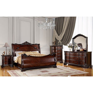 Bellefonte Traditional Bed (Brown)