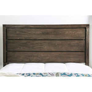 Rexburg Rustic Bed (Brown)