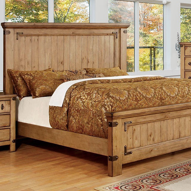 Pioneer Cottage Bed (Weathered Elm)