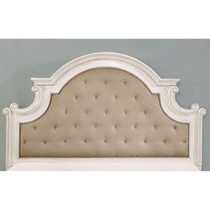 Pembroke Transitional Bed (White/Oak)