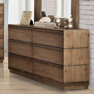 Coimbra Rustic-style Dresser (Natural)
