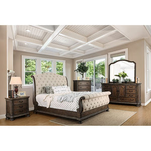 Lysandra Transitional Bed (Beige)