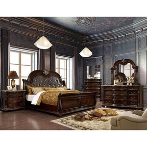 Fromberg Traditional Bed (Brown)