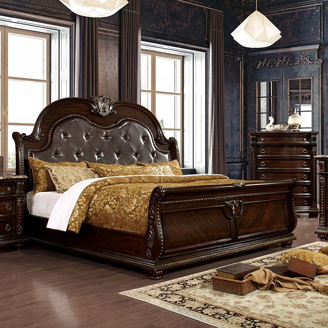 Fromberg Traditional Bed (Brown)