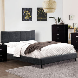 Ennis Contemporary Bed (Grey)