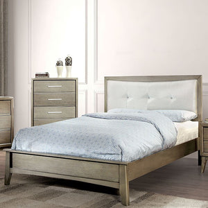 Snyder Contemporary California King Bed (Grey)