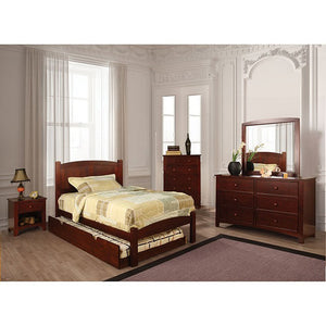 Cara Cottage-style Bed (Cherry)