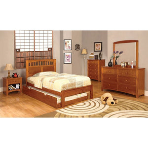 Carus Transitional Bed (Oak)