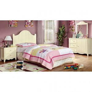 Francesca Cottage-style Twin Bed (Cream)